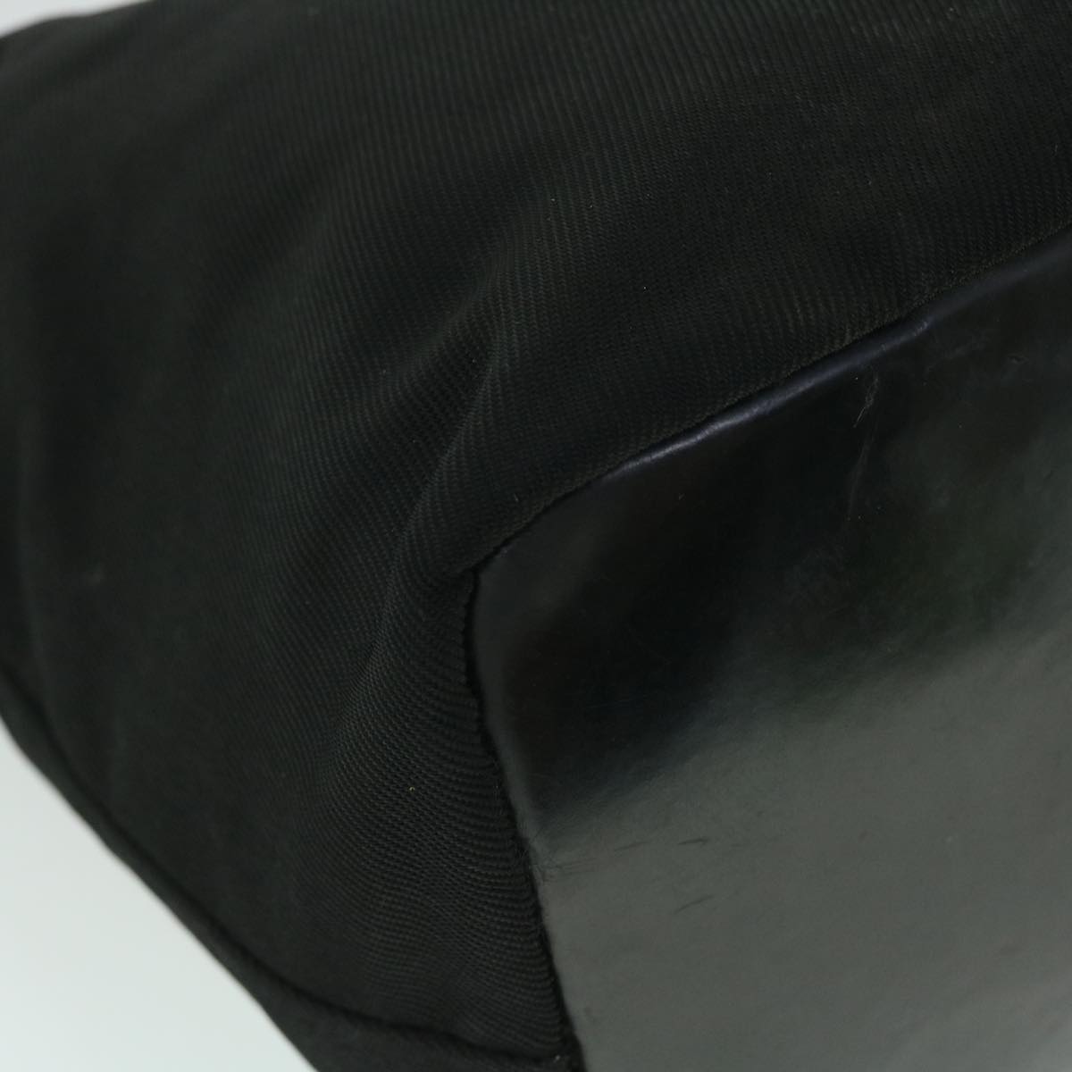 GUCCI Bamboo Hand Bag Black yb348