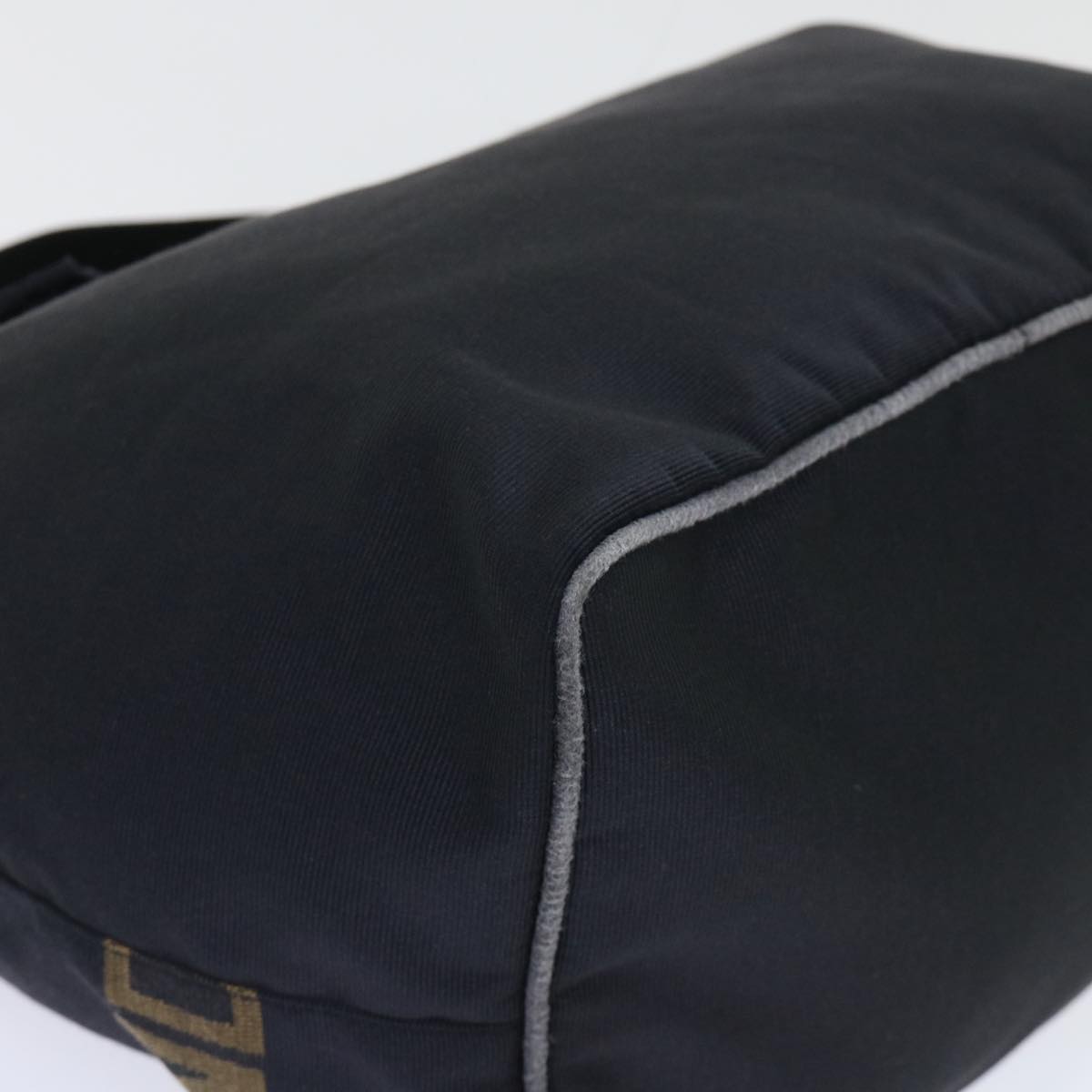 FENDI Shoulder Bag Nylon Black yb361