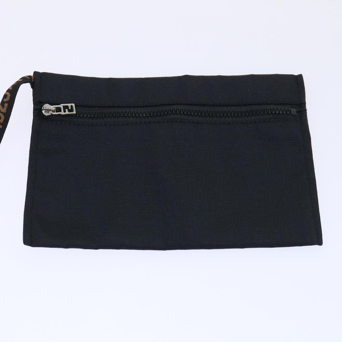 FENDI Shoulder Bag Nylon Black yb361