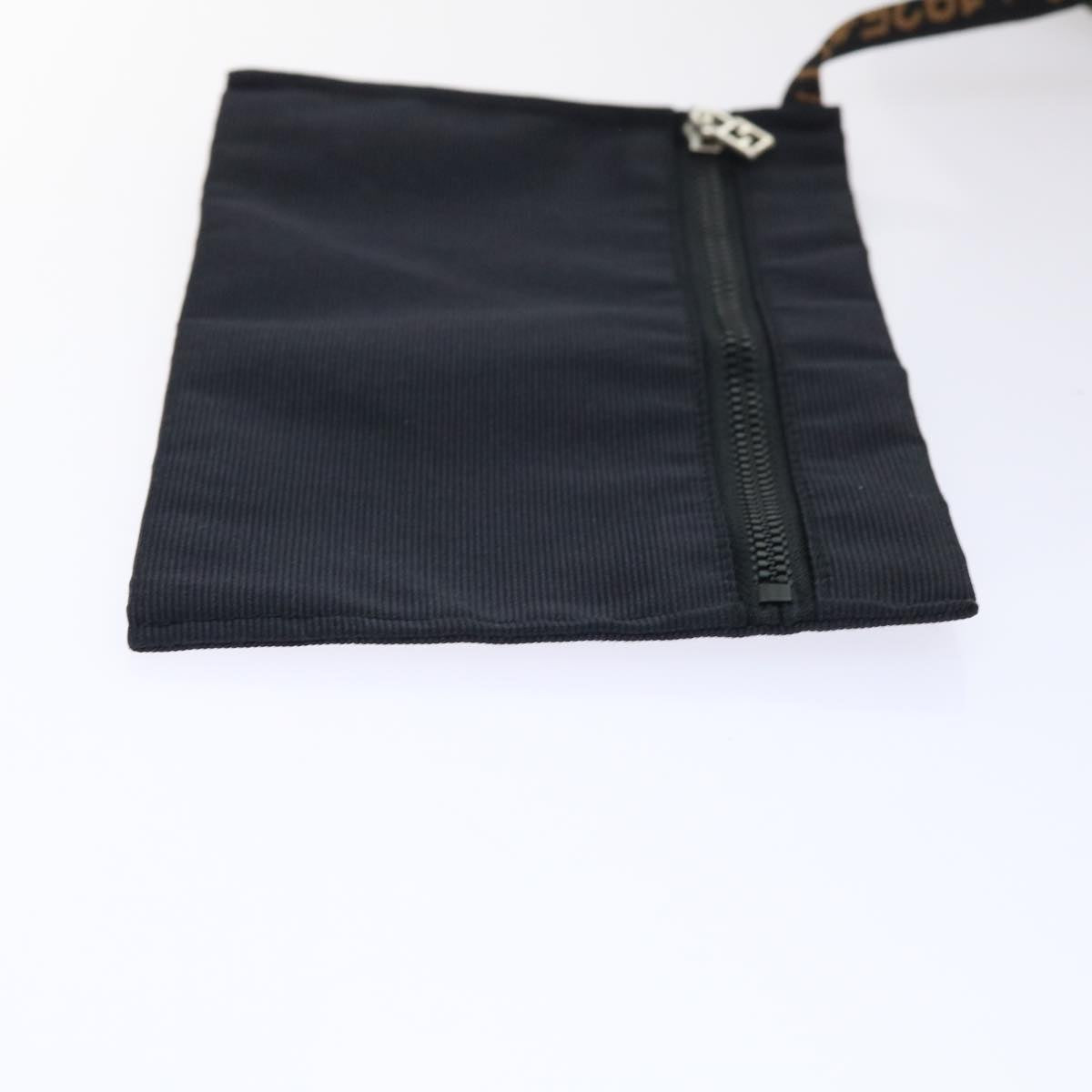 FENDI Shoulder Bag Nylon Black yb361