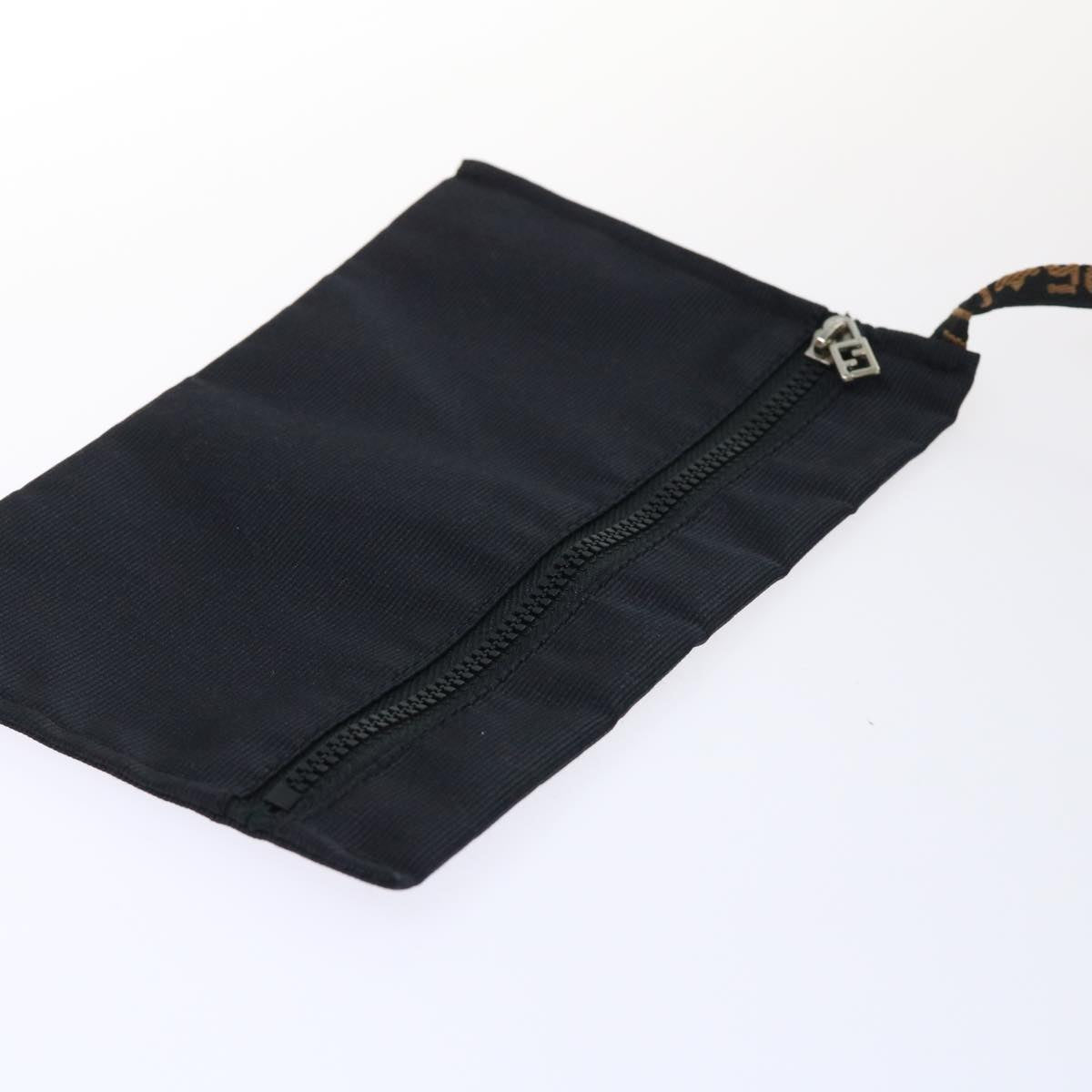 FENDI Shoulder Bag Nylon Black yb361