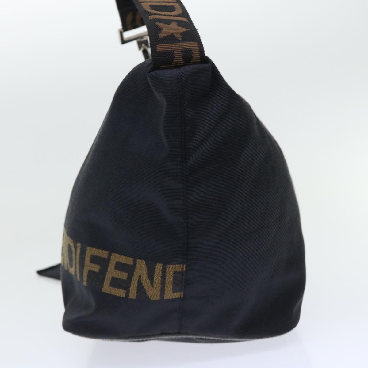 FENDI Shoulder Bag Nylon Black yb361