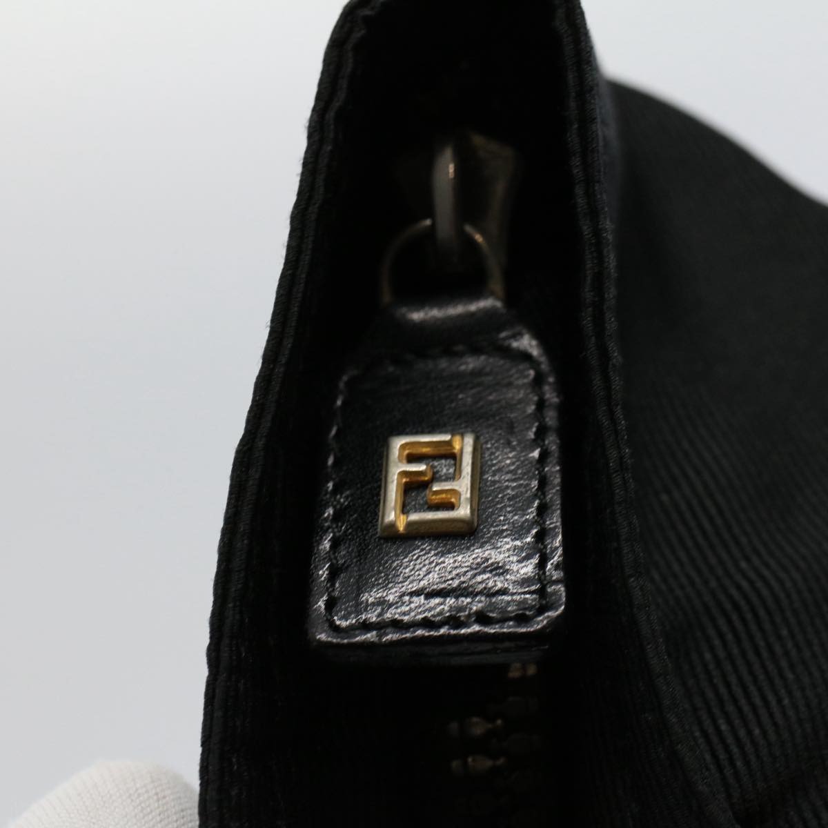 FENDI Tote Bag Canvas Black 2291 26488 088 yb411