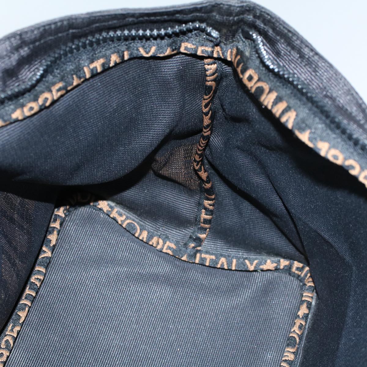FENDI Tote Bag Canvas Black 2291 26488 088 yb411