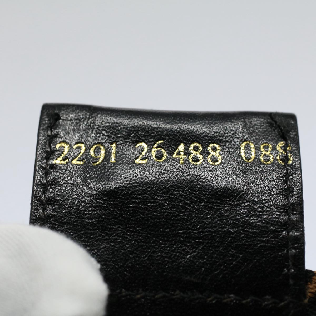 FENDI Tote Bag Canvas Black 2291 26488 088 yb411