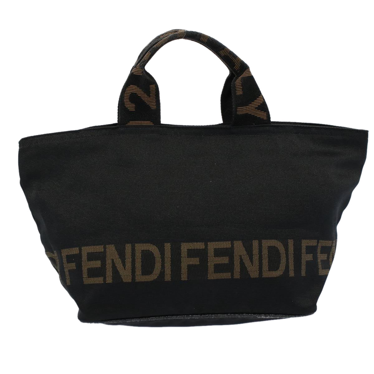 FENDI Tote Bag Canvas Black 2291 26488 088 yb411