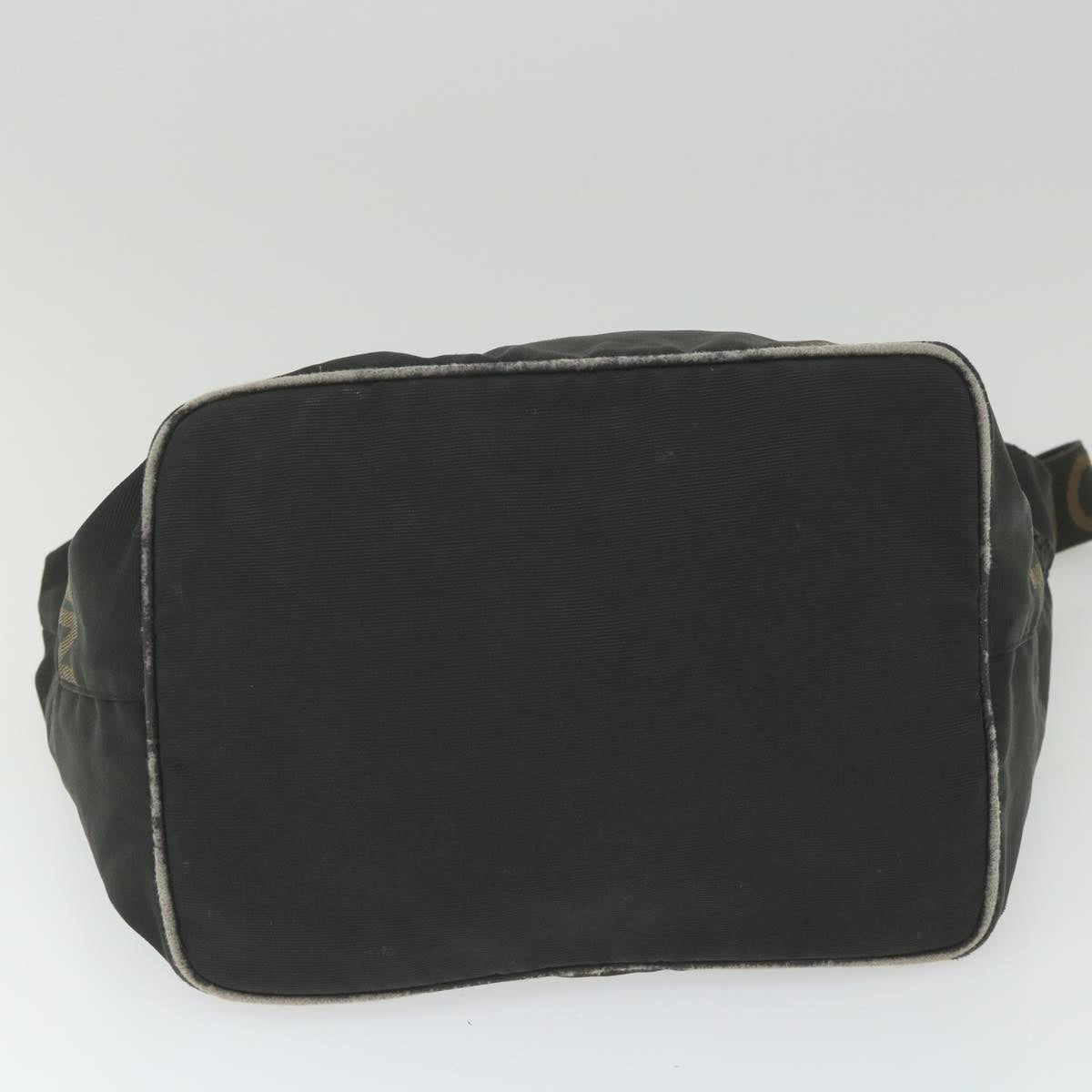 FENDI Shoulder Bag Nylon Black yb412