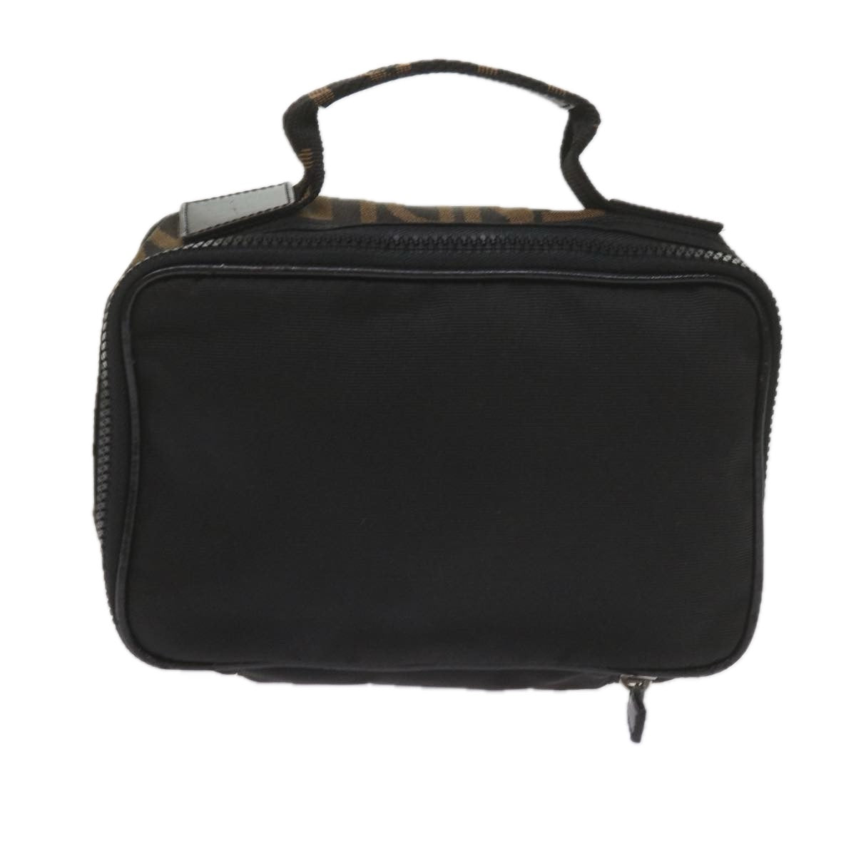 FENDI Vanity Cosmetic Pouch Nylon Black yb437