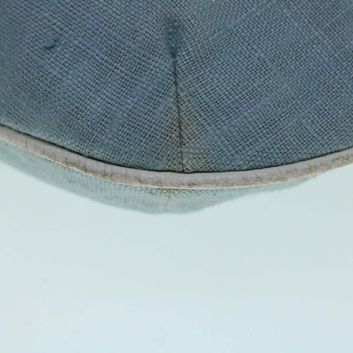 FENDI Shoulder Bag Canvas Light Blue yb467