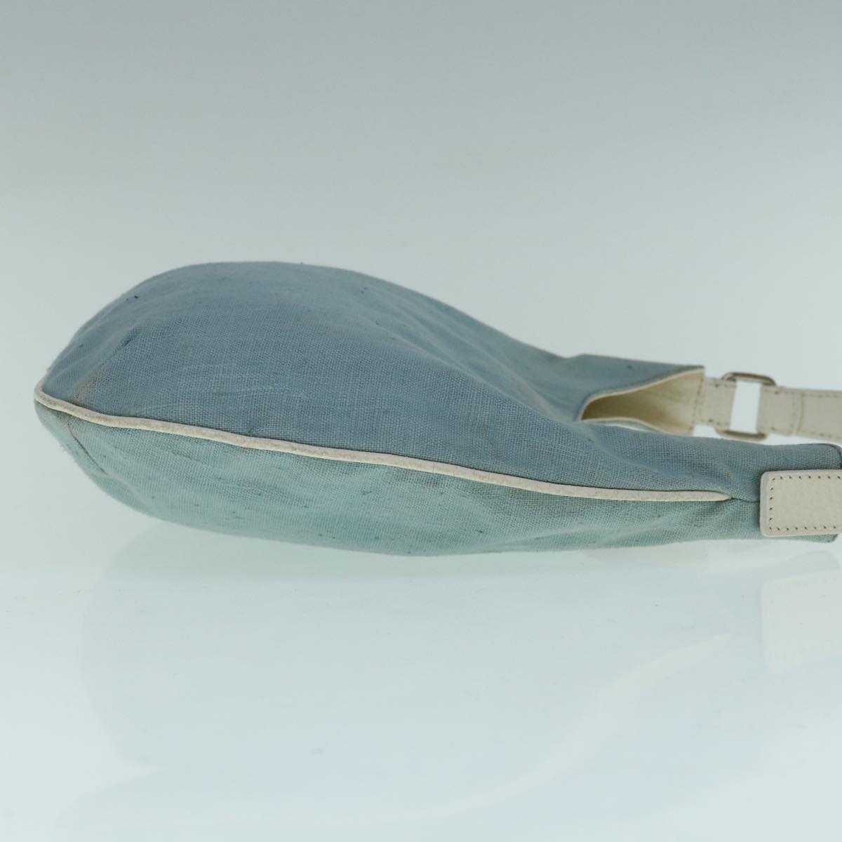FENDI Shoulder Bag Canvas Light Blue yb467