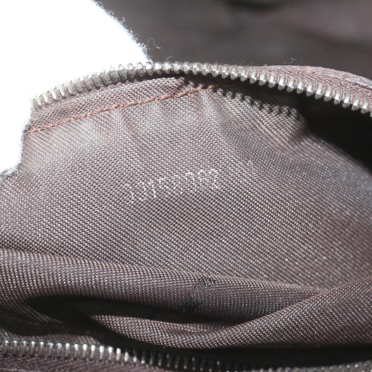 FENDI Zucca Canvas Tote Bag Black Brown yk10059