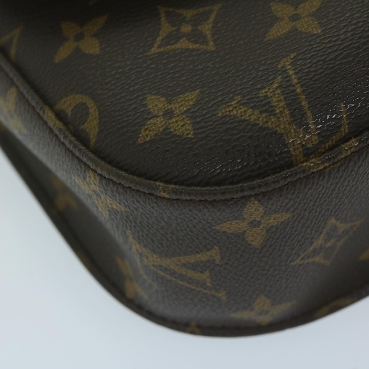 LOUIS VUITTON Monogram Saint Cloud GM Shoulder Bag M51242 LV yk10092