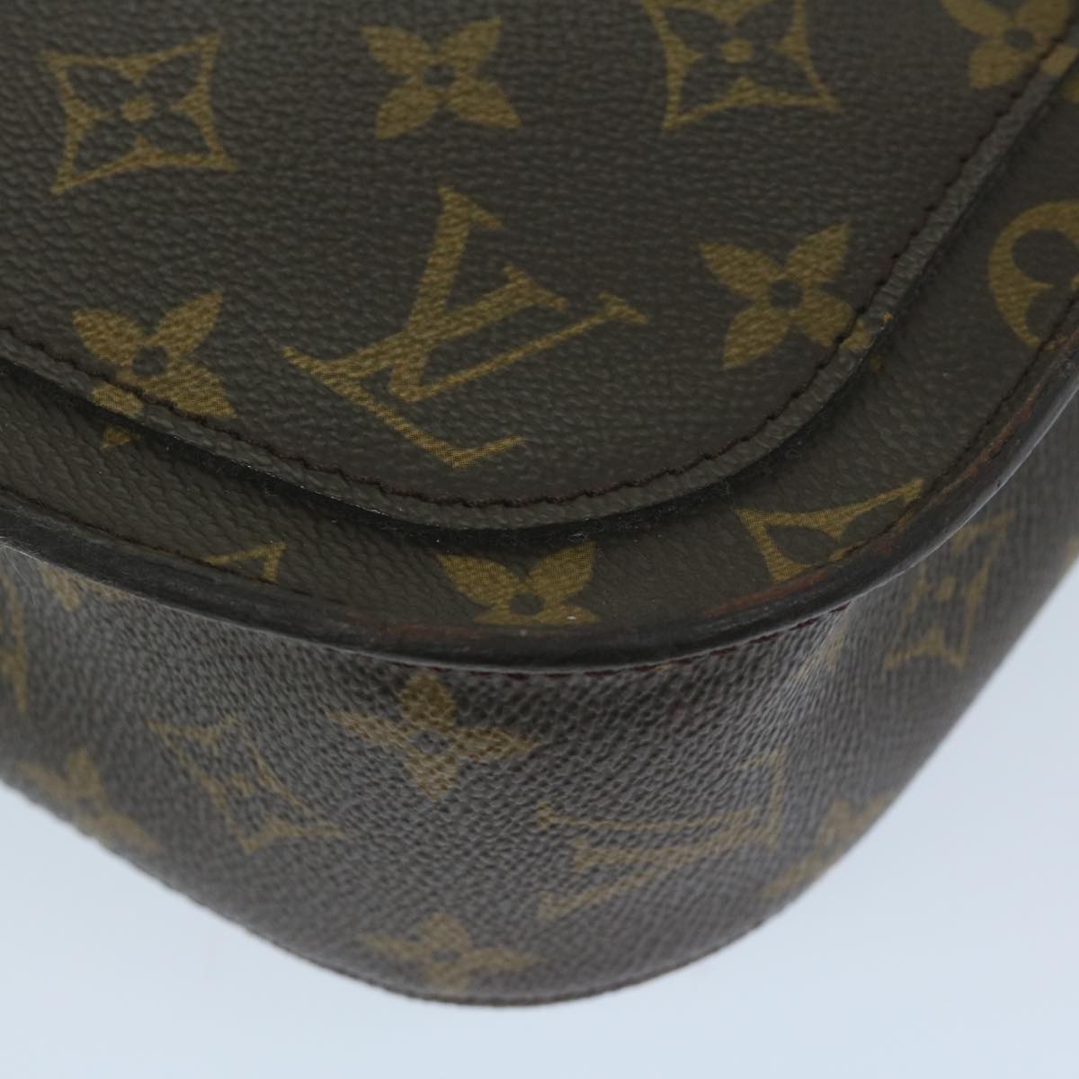 LOUIS VUITTON Monogram Saint Cloud GM Shoulder Bag M51242 LV yk10092