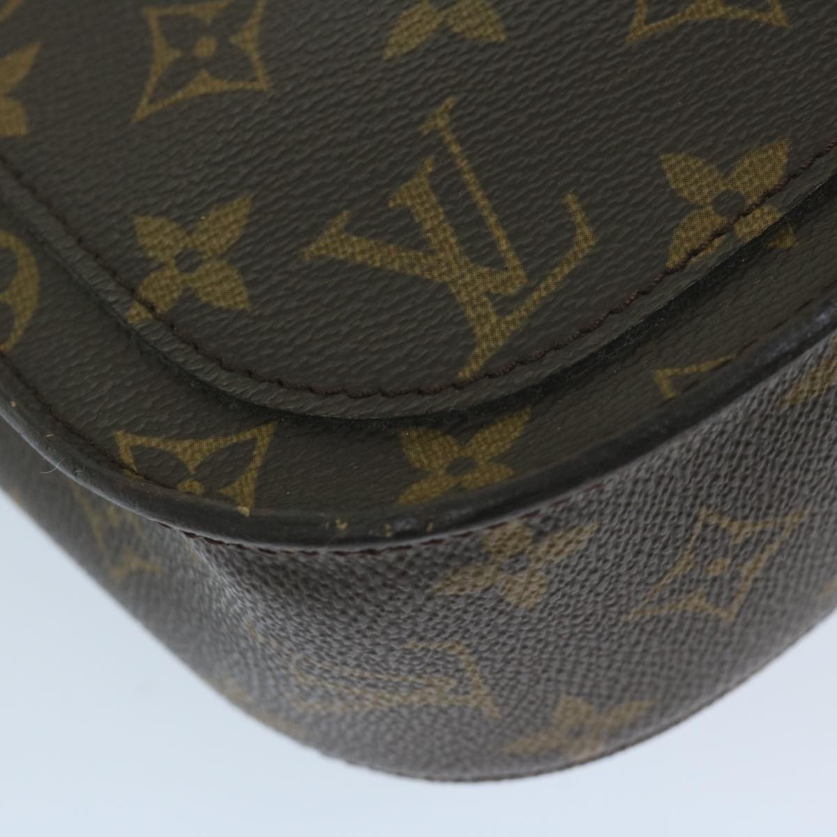 LOUIS VUITTON Monogram Saint Cloud GM Shoulder Bag M51242 LV yk10092