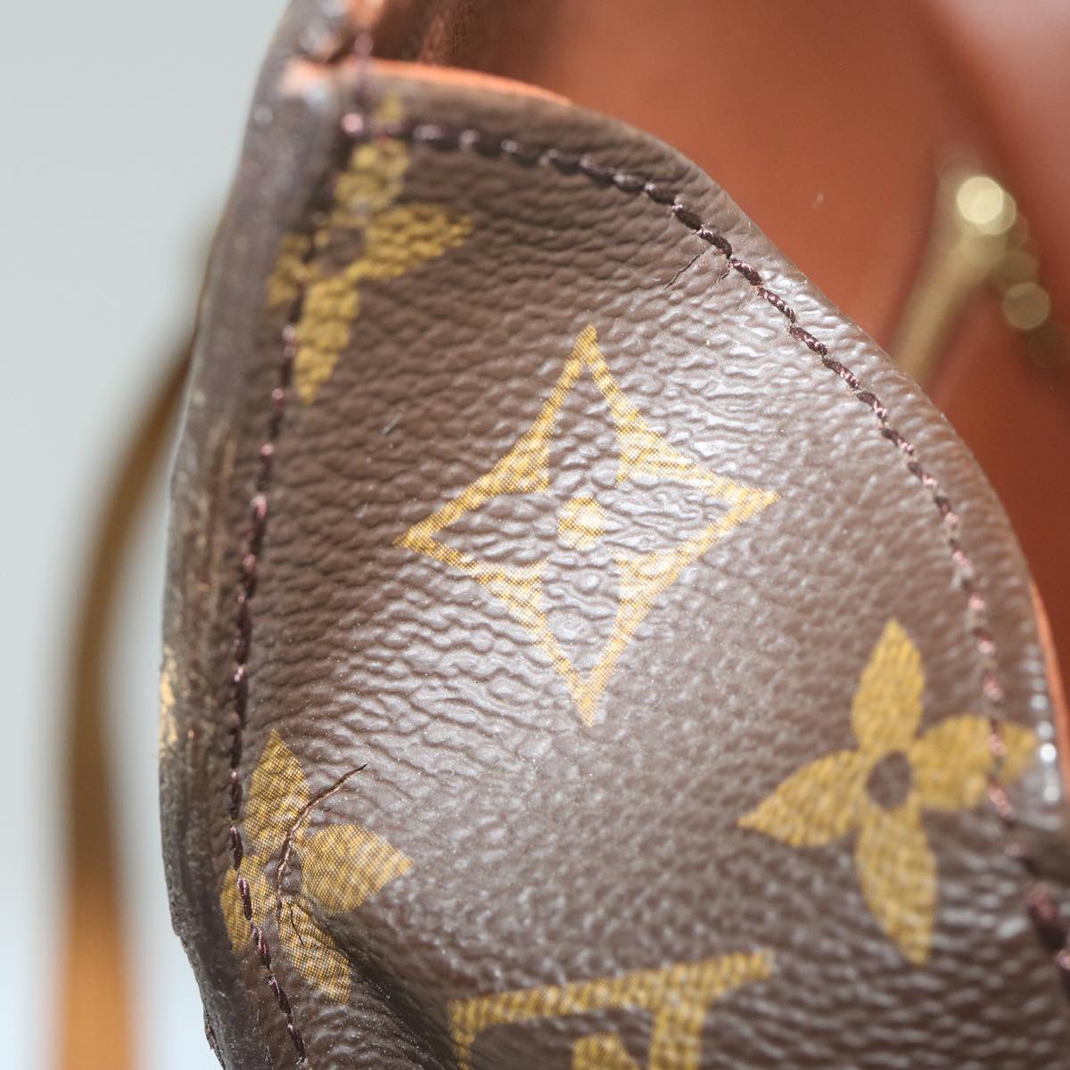 LOUIS VUITTON Monogram Saint Cloud GM Shoulder Bag M51242 LV yk10092