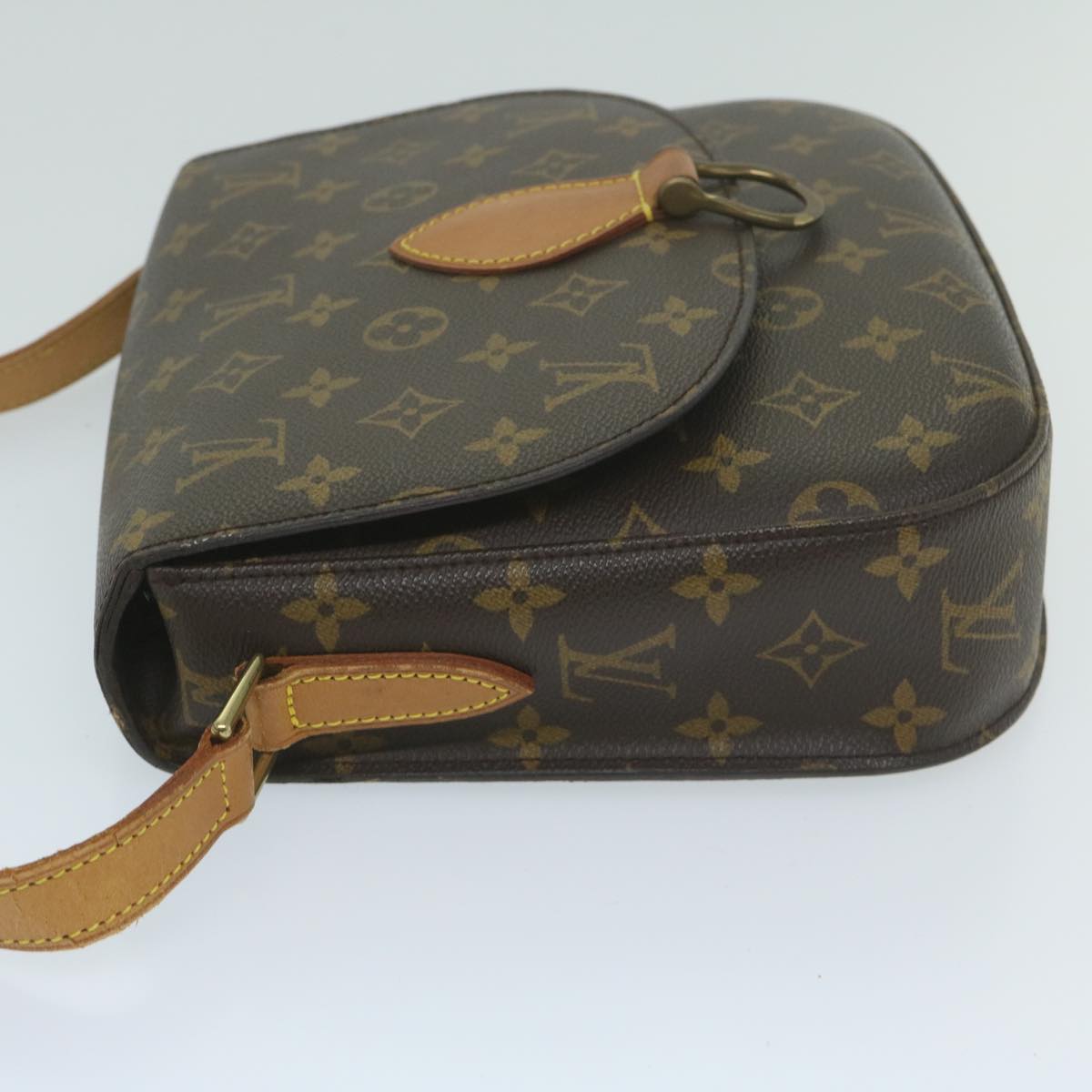 LOUIS VUITTON Monogram Saint Cloud GM Shoulder Bag M51242 LV yk10092