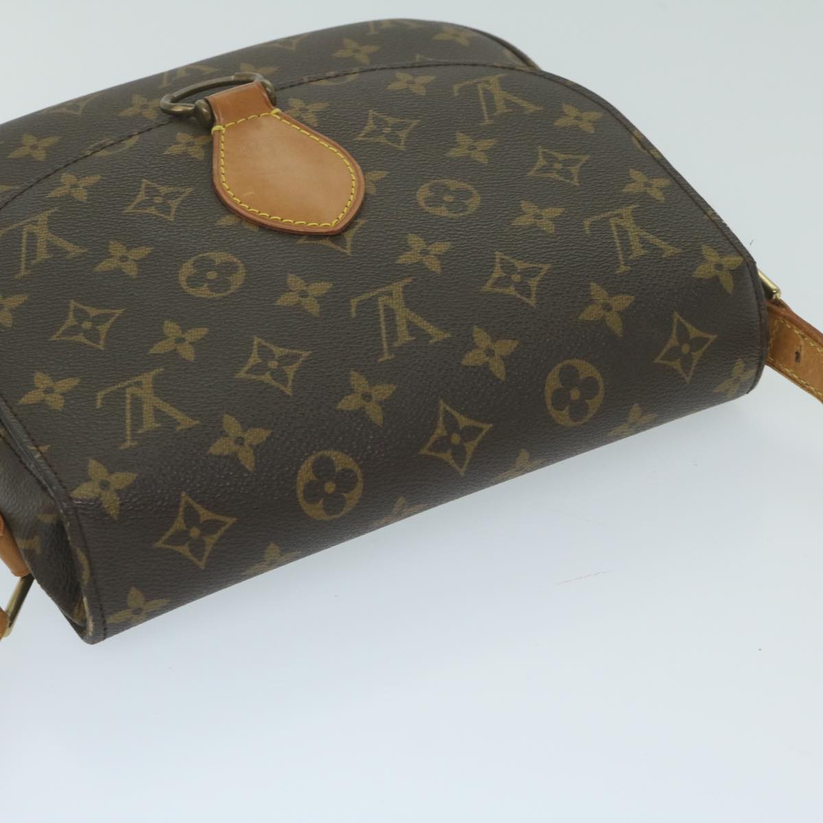 LOUIS VUITTON Monogram Saint Cloud GM Shoulder Bag M51242 LV yk10092