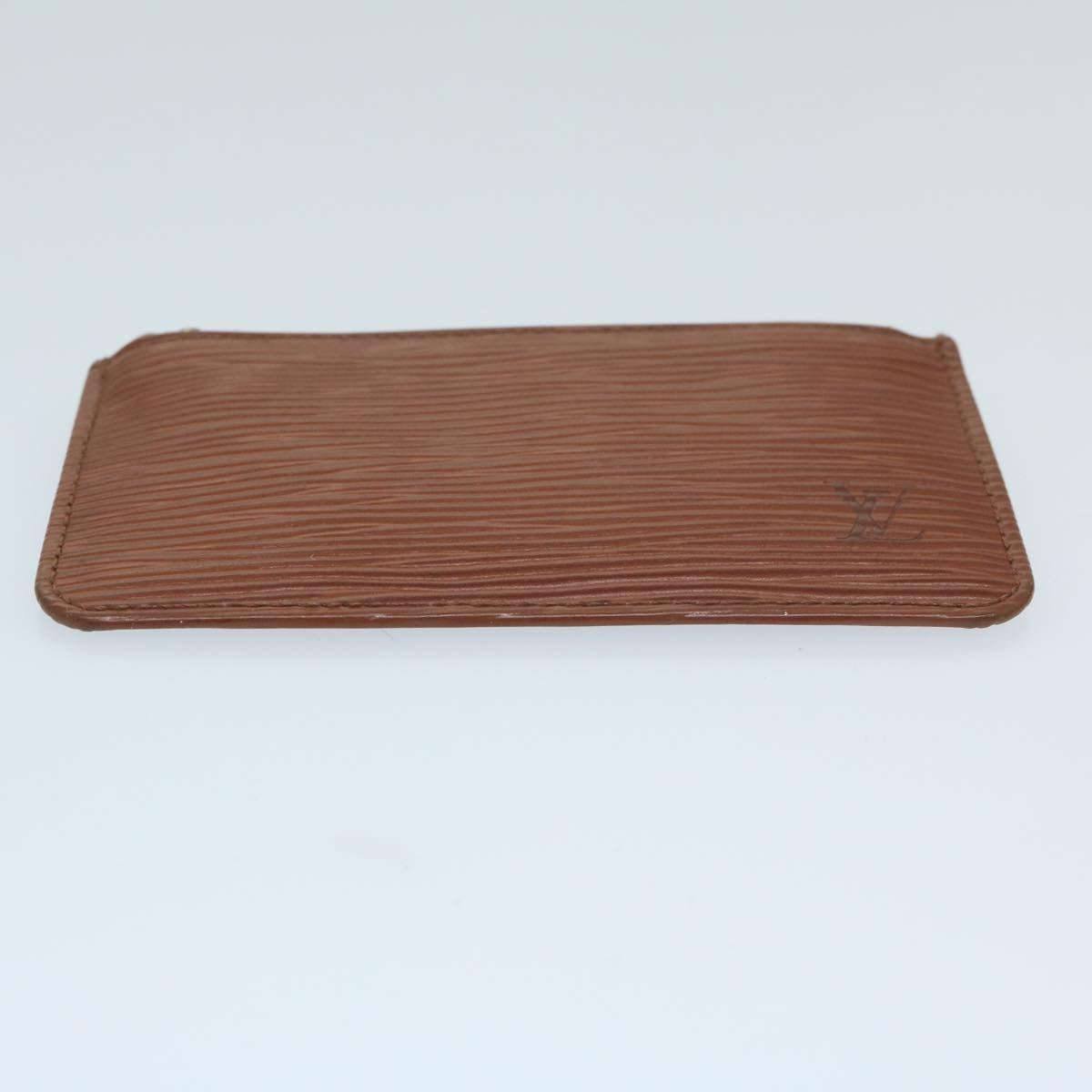 LOUIS VUITTON Epi Pochette Cles Coin Purse Brown M63803 LV yk10100