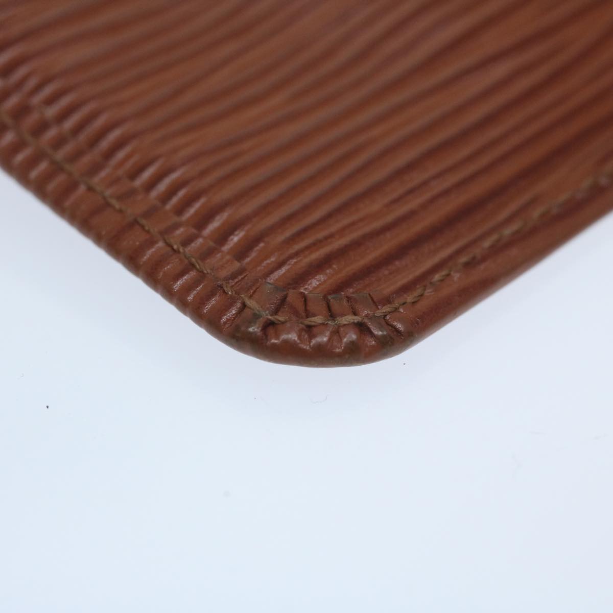 LOUIS VUITTON Epi Pochette Cles Coin Purse Brown M63803 LV yk10100
