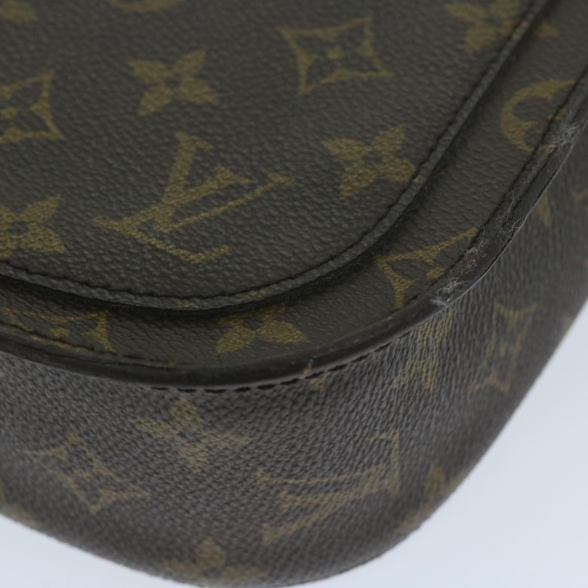 LOUIS VUITTON Monogram Saint Cloud GM Shoulder Bag M51242 LV yk10138