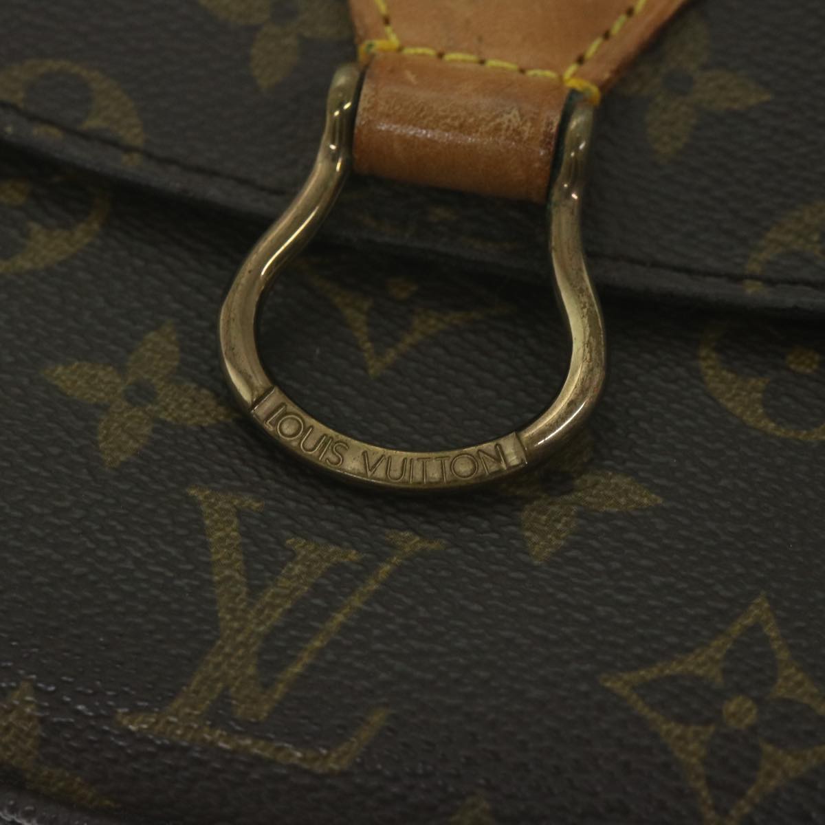 LOUIS VUITTON Monogram Saint Cloud GM Shoulder Bag M51242 LV yk10138