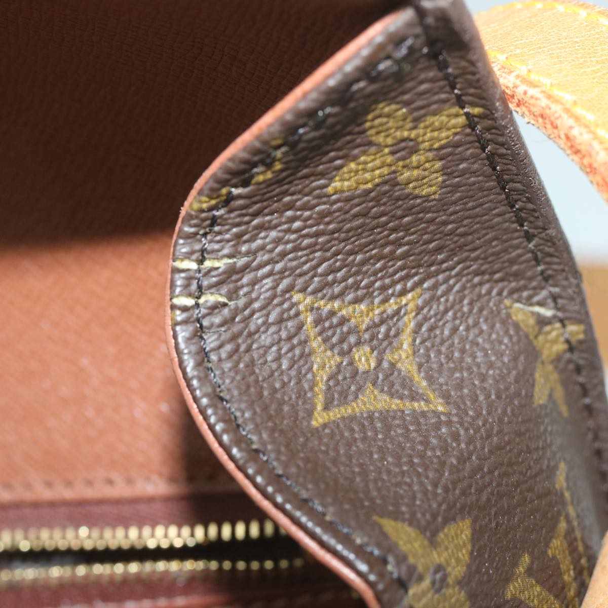 LOUIS VUITTON Monogram Saint Cloud GM Shoulder Bag M51242 LV yk10138