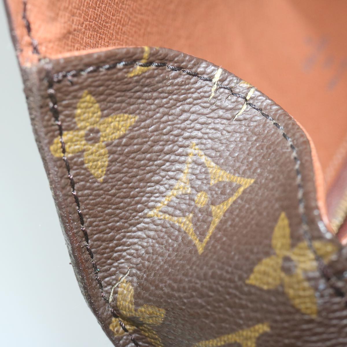 LOUIS VUITTON Monogram Saint Cloud GM Shoulder Bag M51242 LV yk10138