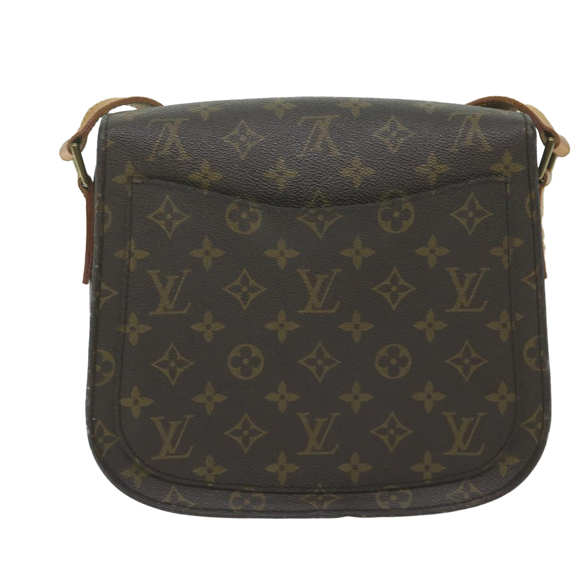 LOUIS VUITTON Monogram Saint Cloud GM Shoulder Bag M51242 LV yk10138