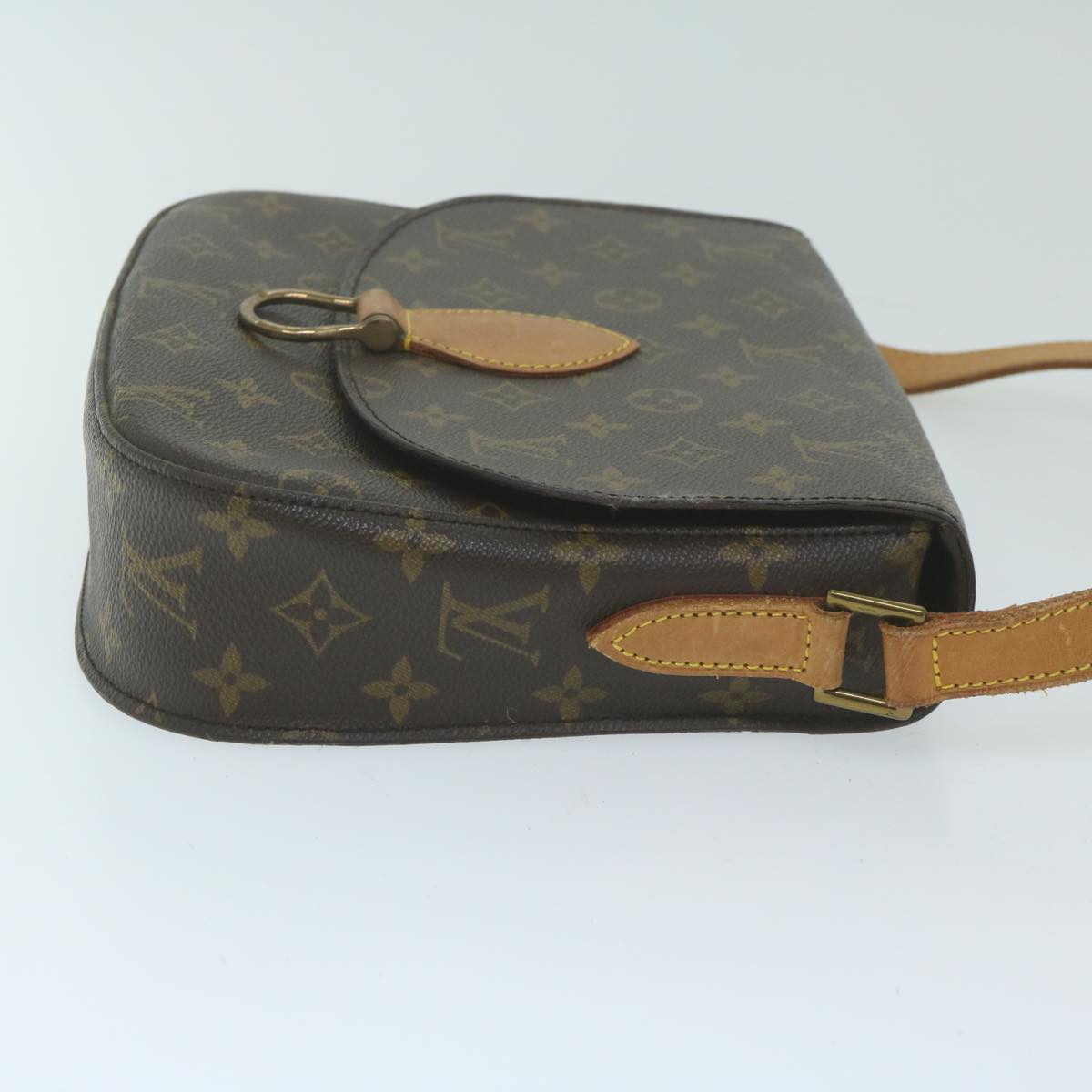 LOUIS VUITTON Monogram Saint Cloud GM Shoulder Bag M51242 LV yk10138
