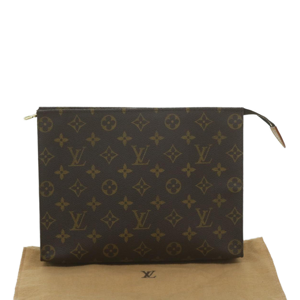 LOUIS VUITTON Monogram Poche Toilette 26 Pouch M47542 LV yk10200