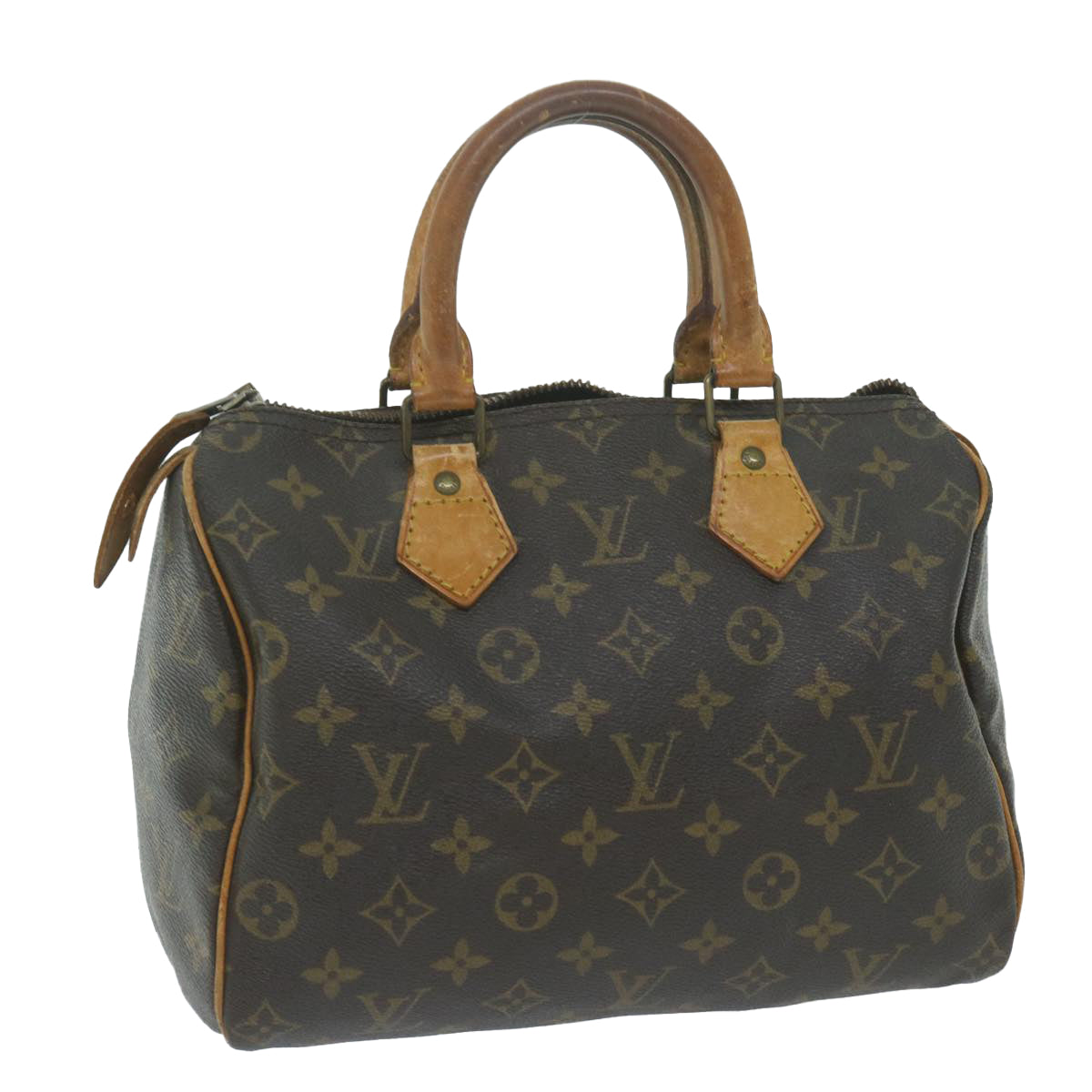 LOUIS VUITTON Monogram Speedy 25 Hand Bag M41528 LV yk10203