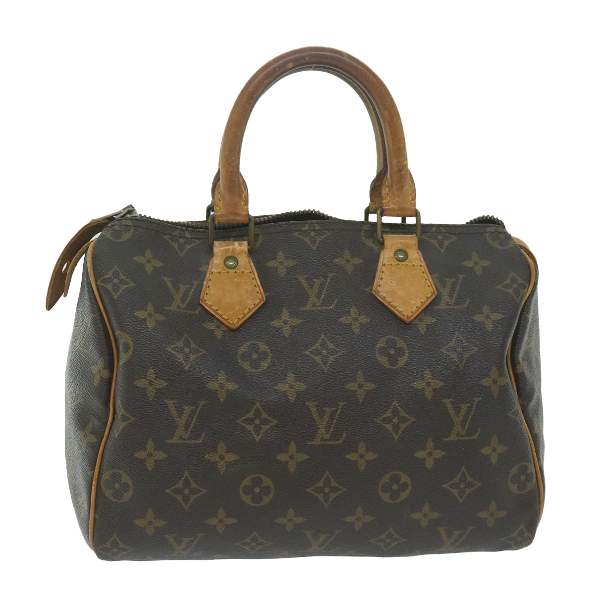 LOUIS VUITTON Monogram Speedy 25 Hand Bag M41528 LV yk10203