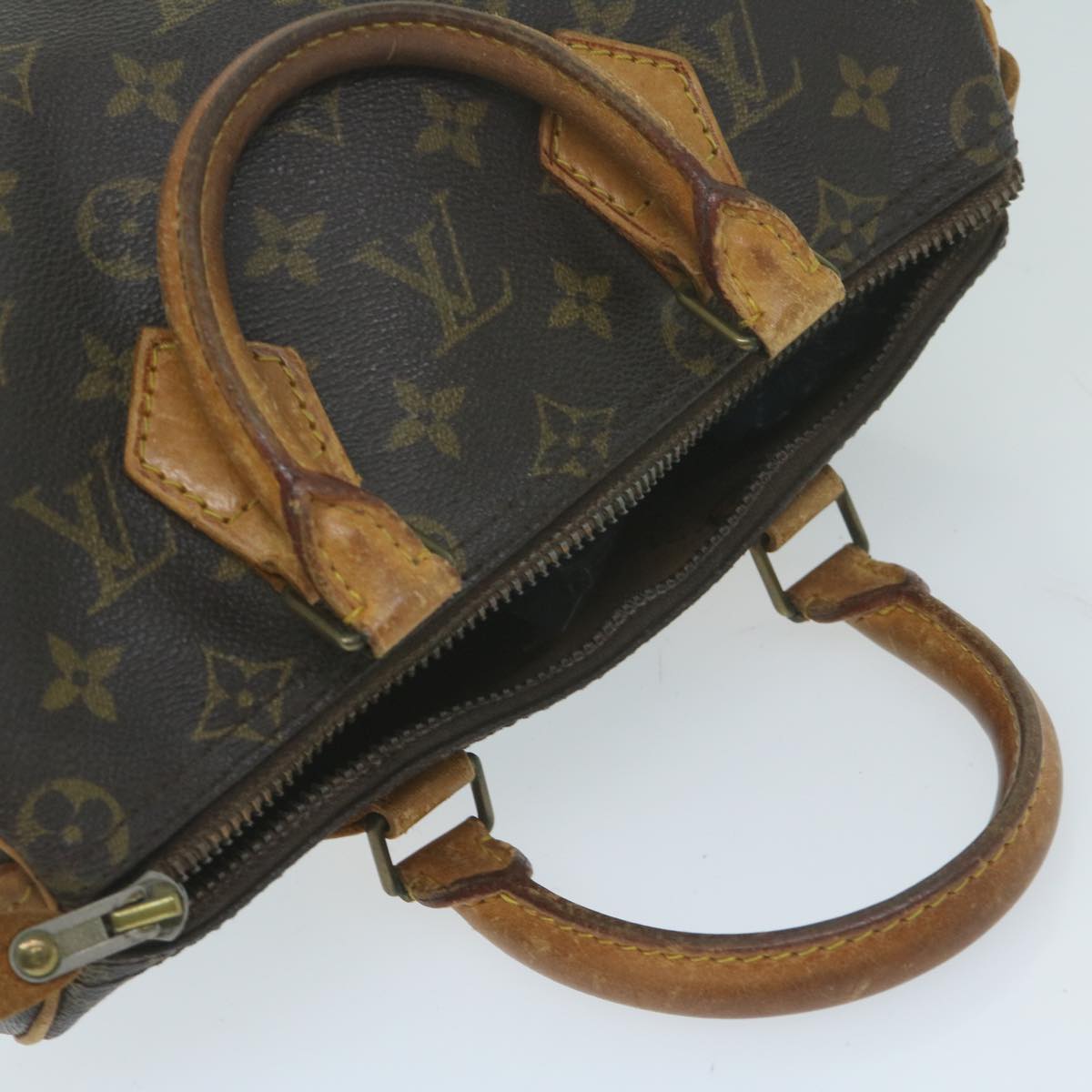 LOUIS VUITTON Monogram Speedy 25 Hand Bag M41528 LV yk10203