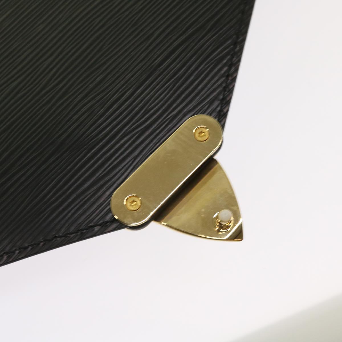 LOUIS VUITTON Epi Serviette Conseiller Briefcase Black M54422 LV yk10209