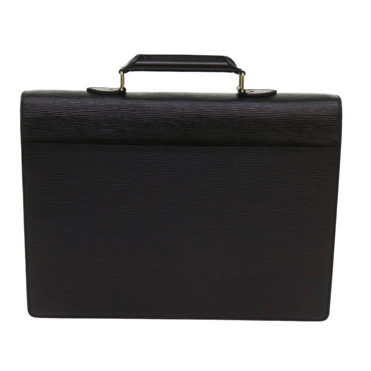 LOUIS VUITTON Epi Serviette Conseiller Briefcase Black M54422 LV yk10209