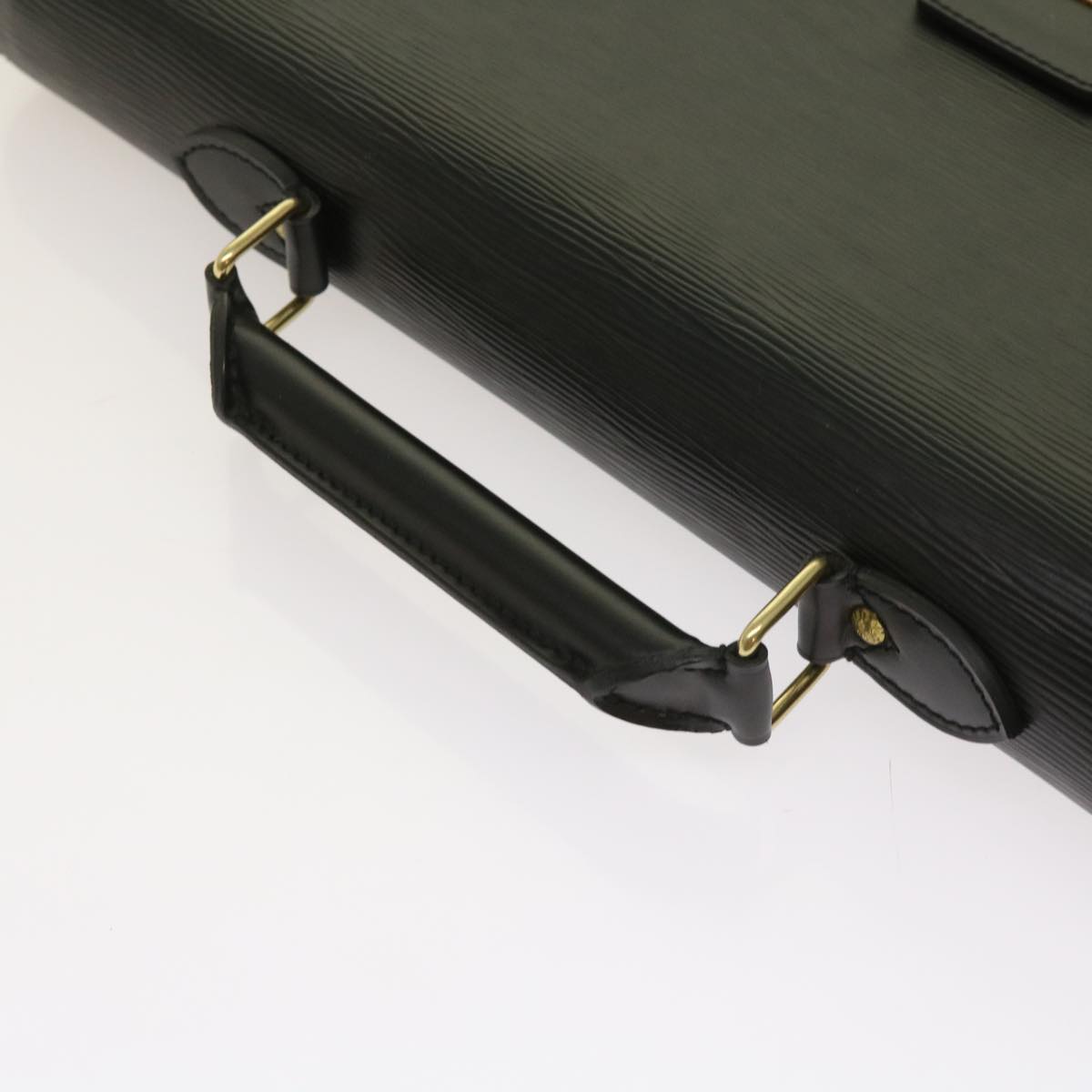 LOUIS VUITTON Epi Serviette Conseiller Briefcase Black M54422 LV yk10209