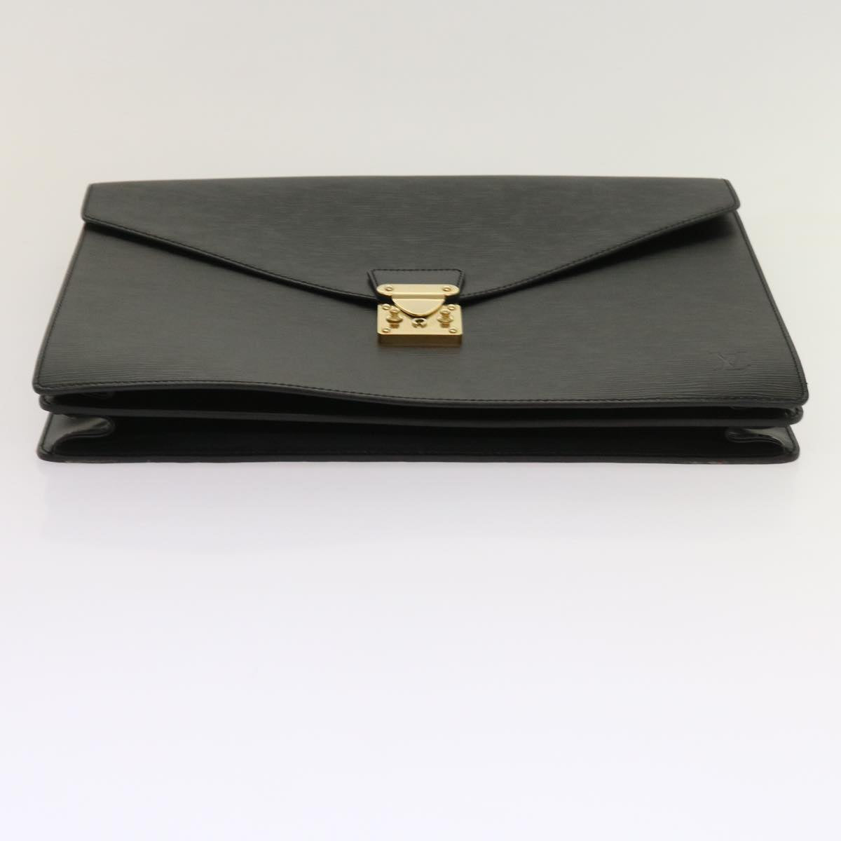 LOUIS VUITTON Epi Serviette Conseiller Briefcase Black M54422 LV yk10209
