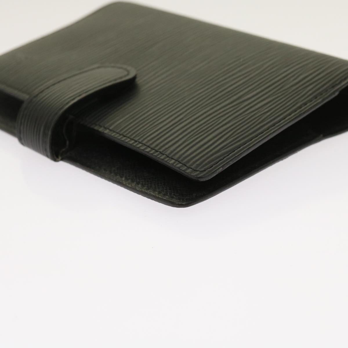 LOUIS VUITTON Epi Agenda PM Day Planner Cover Black R20052 LV yk10210