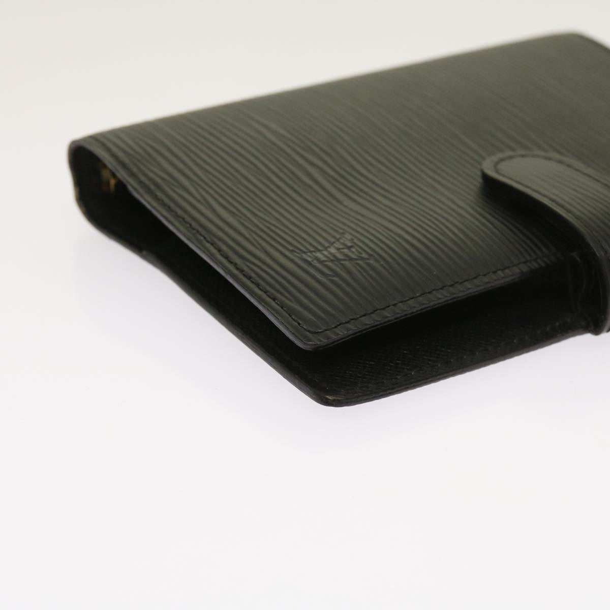 LOUIS VUITTON Epi Agenda PM Day Planner Cover Black R20052 LV yk10210