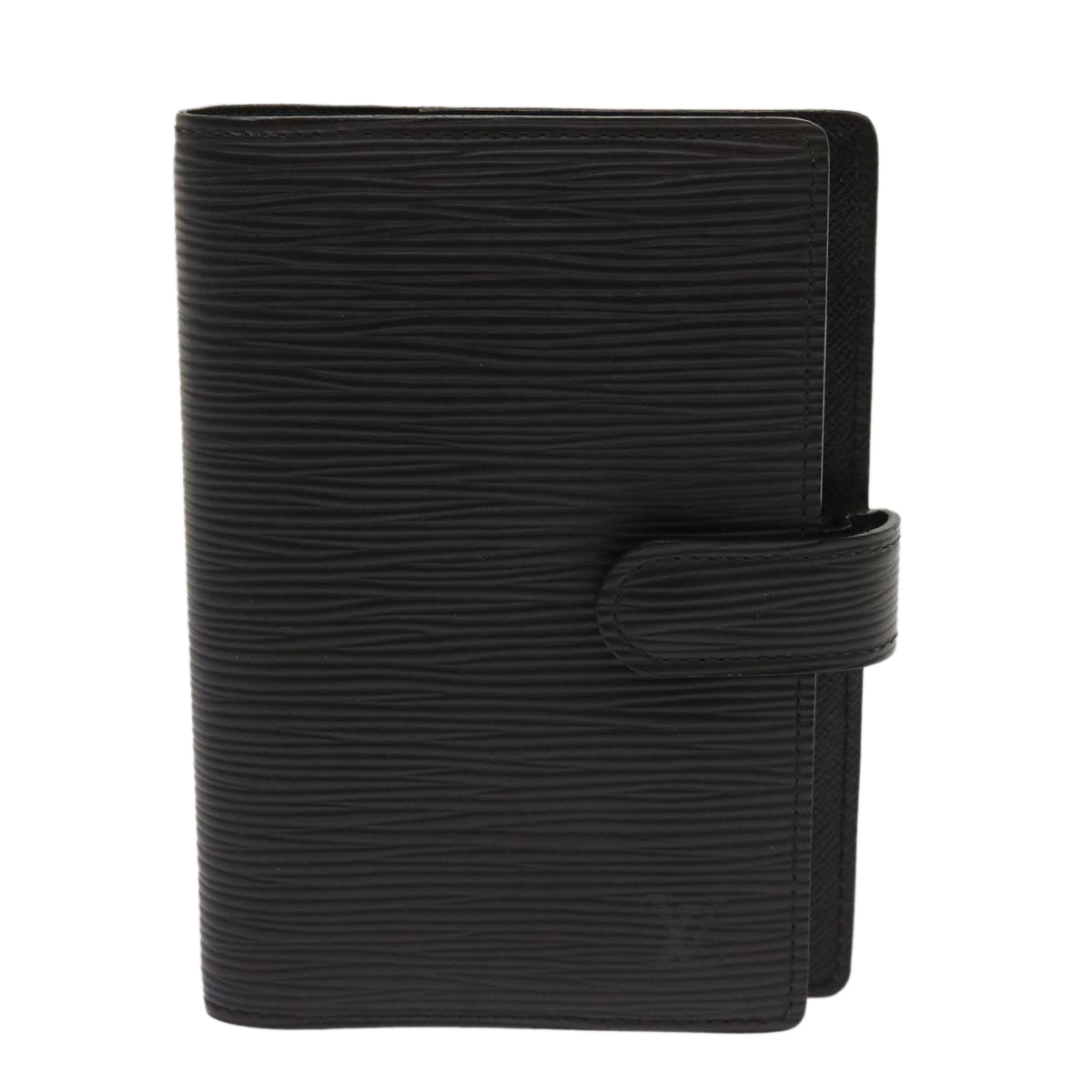 LOUIS VUITTON Epi Agenda PM Day Planner Cover Black R20052 LV yk10210