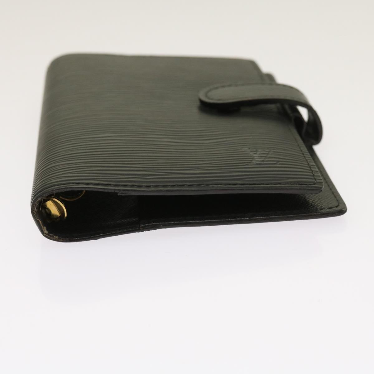 LOUIS VUITTON Epi Agenda PM Day Planner Cover Black R20052 LV yk10210