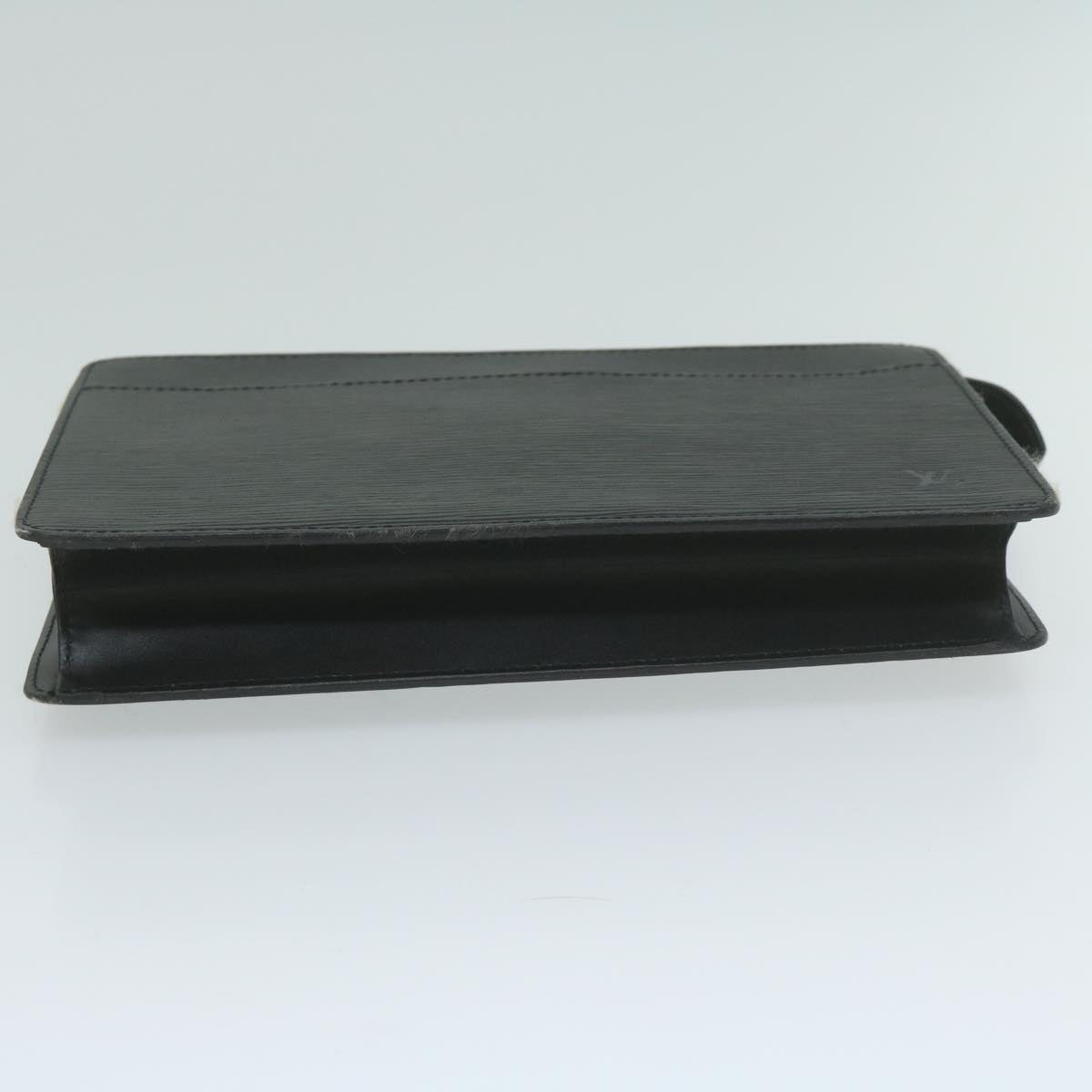 LOUIS VUITTON Epi Pochette Homme Clutch Bag Black M52522 LV yk10212