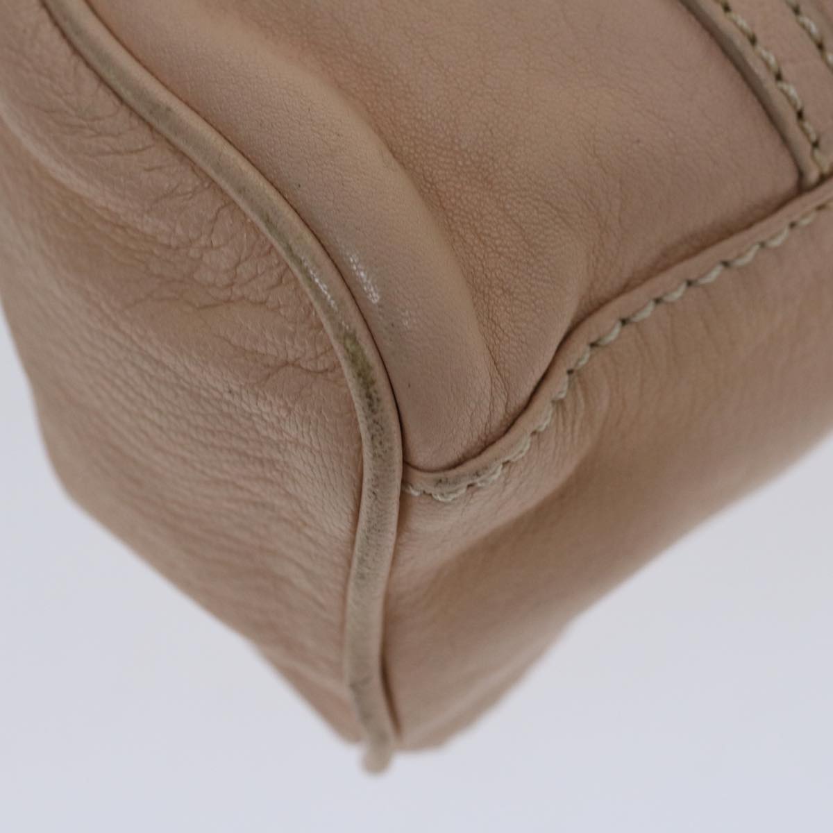 FENDI Hand Bag Leather Pink yk10711