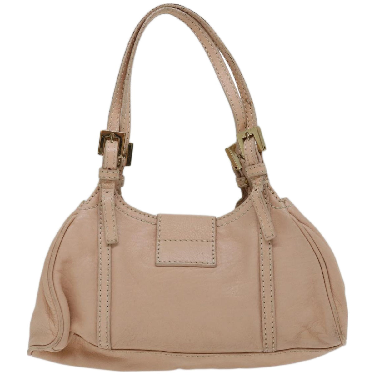 FENDI Hand Bag Leather Pink yk10711