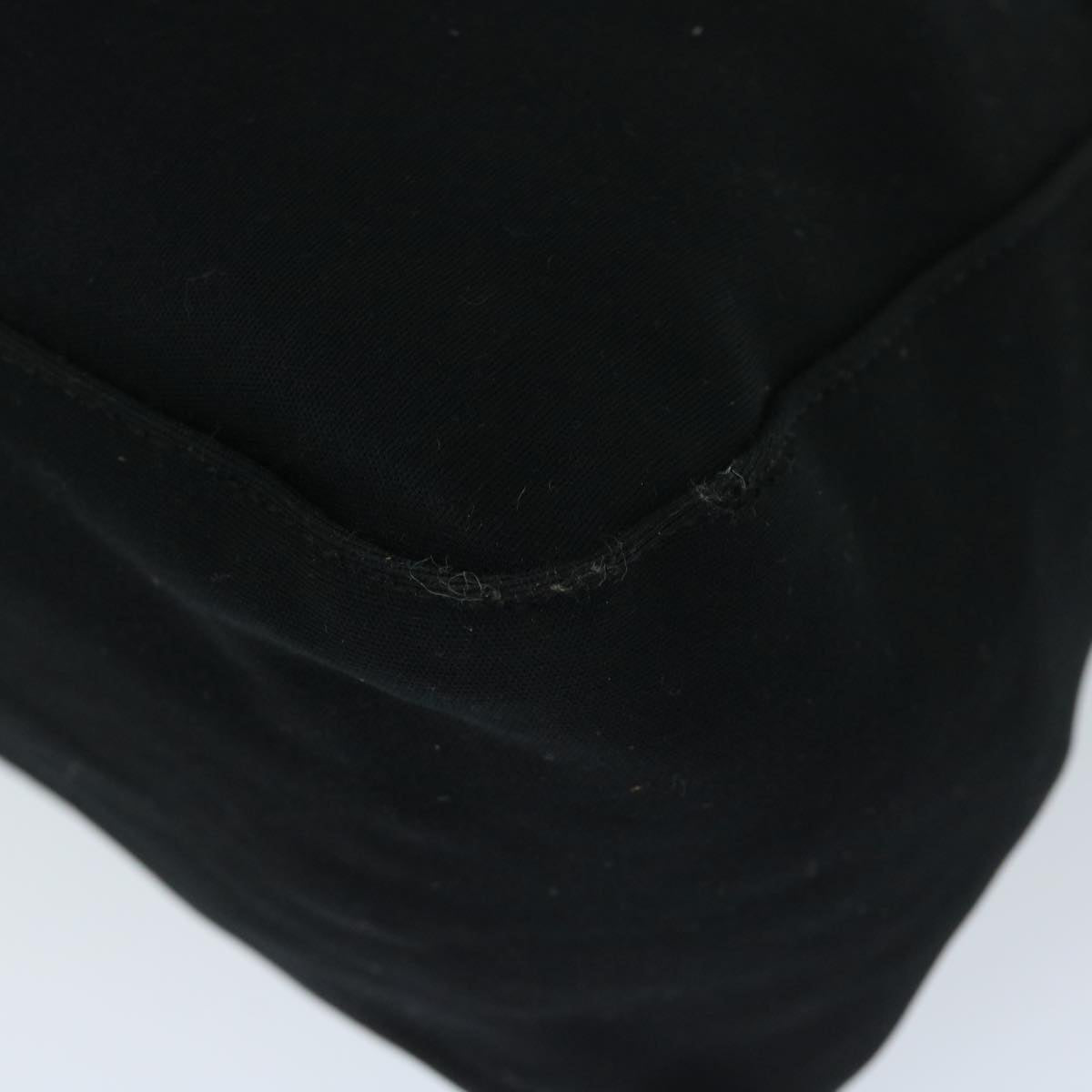 FENDI Mamma Baguette Shoulder Bag Nylon Black yk10749