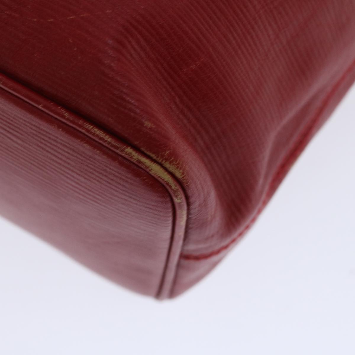 FENDI Shoulder Bag Leather Red yk10770