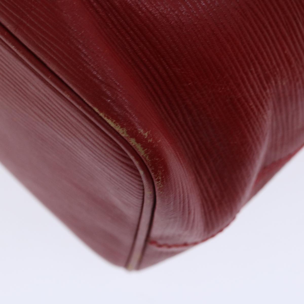 FENDI Shoulder Bag Leather Red yk10770