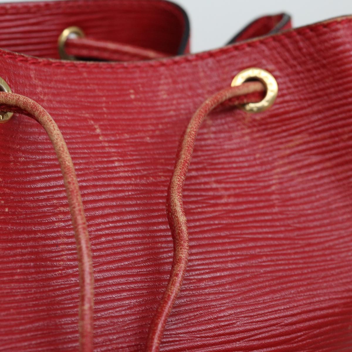 FENDI Shoulder Bag Leather Red yk10770