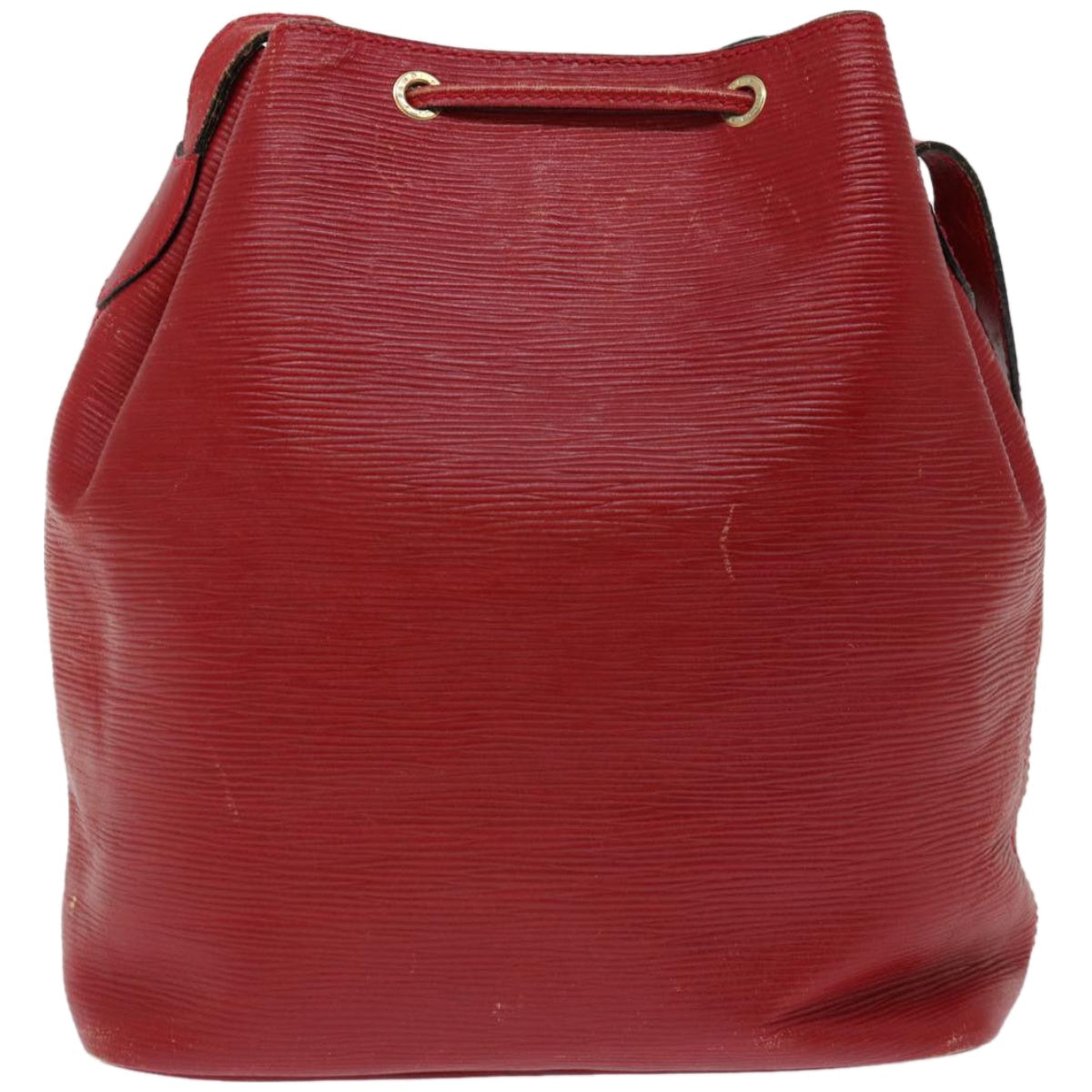 FENDI Shoulder Bag Leather Red yk10770