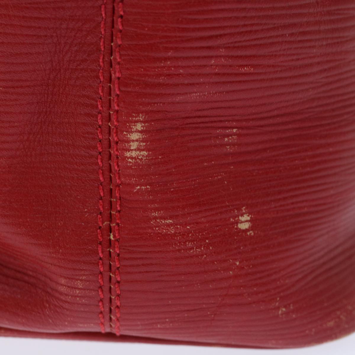 FENDI Shoulder Bag Leather Red yk10770
